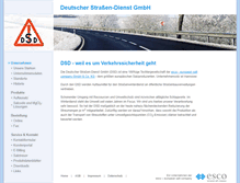 Tablet Screenshot of dsd-winterdienst.de